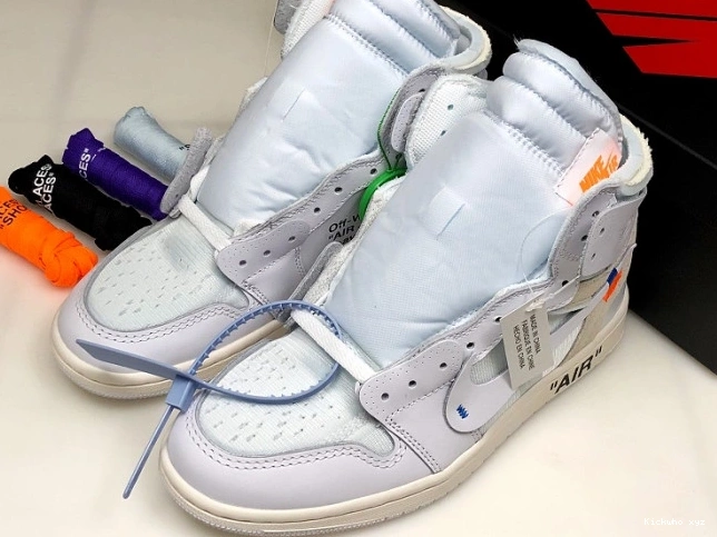 Jordan High Air AQ0818-100 Retro 1 White Off-White 0728